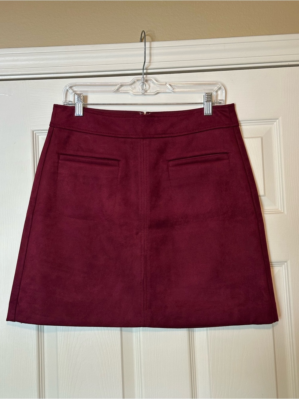 Maroon loft skirt